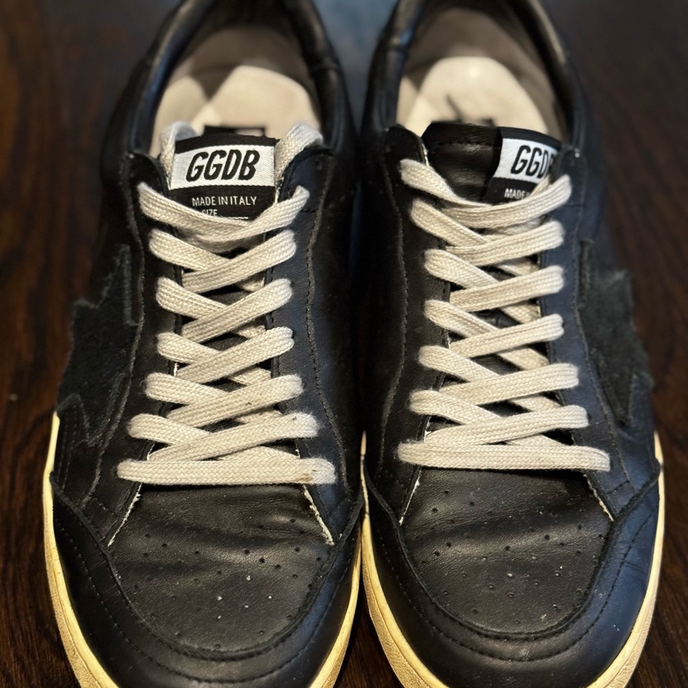 Golden Goose Black and White Men's Sneakers